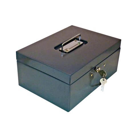 metal security box with lock|locking metal boxes for storage.